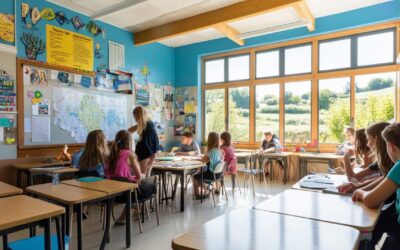 Ma classe en Auvergne : un aperçu authentique de l&rsquo;éducation au cœur des valeurs communautaires auvergnates